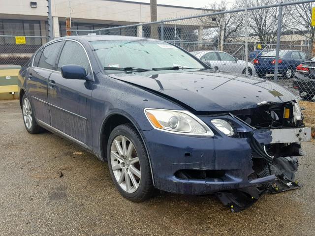 JTHCH96S460016387 - 2006 LEXUS GS 300 BLUE photo 1