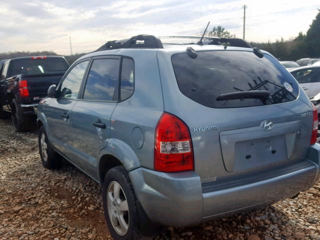 KM8JM12B55U152946 - 2005 HYUNDAI TUCSON GL TEAL photo 3