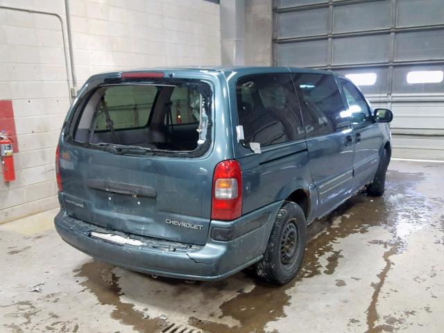 1GNDX03E34D132132 - 2004 CHEVROLET VENTURE BLUE photo 4