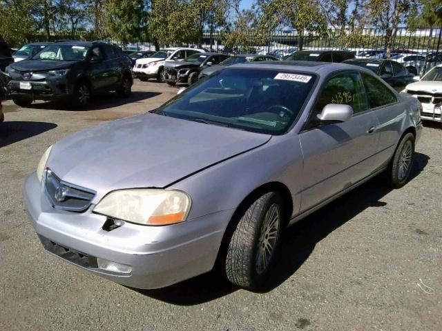 19UYA42431A015080 - 2001 ACURA 3.2CL SILVER photo 2