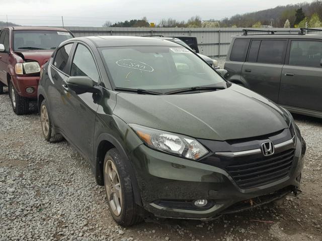 3CZRU5H56HM717918 - 2017 HONDA HR-V EX GREEN photo 1