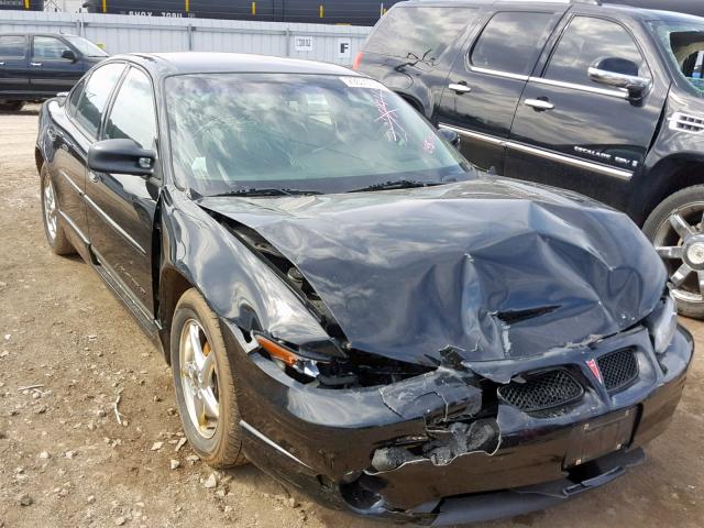 1G2WP52K63F172993 - 2003 PONTIAC GRAND PRIX BLACK photo 1