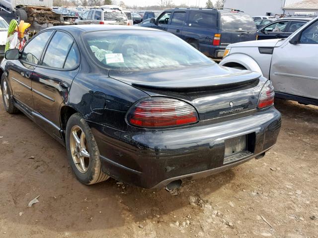 1G2WP52K63F172993 - 2003 PONTIAC GRAND PRIX BLACK photo 3