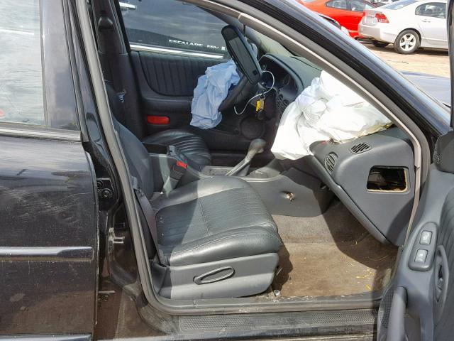 1G2WP52K63F172993 - 2003 PONTIAC GRAND PRIX BLACK photo 5