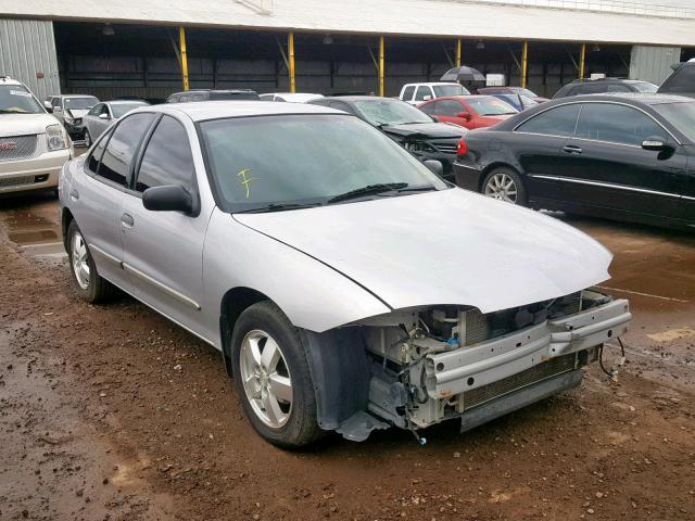 1G1JF52F357206874 - 2005 CHEVROLET CAVALIER L SILVER photo 1