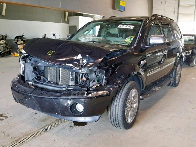 1A8HW58227F571719 - 2007 CHRYSLER ASPEN LIMI BLACK photo 2