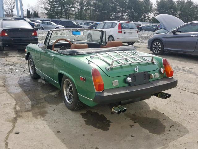 GAN6UF155380G - 1973 MG MIDGET GREEN photo 3