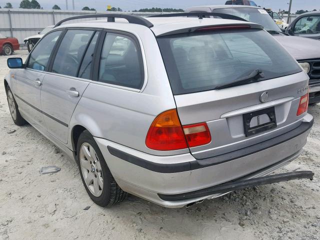 WBAEP33422PF01516 - 2002 BMW 325 XIT SILVER photo 3