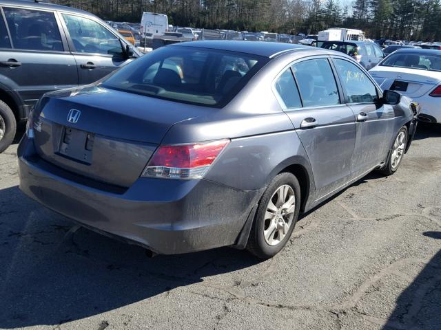 1HGCP26468A162608 - 2008 HONDA ACCORD LXP GRAY photo 4