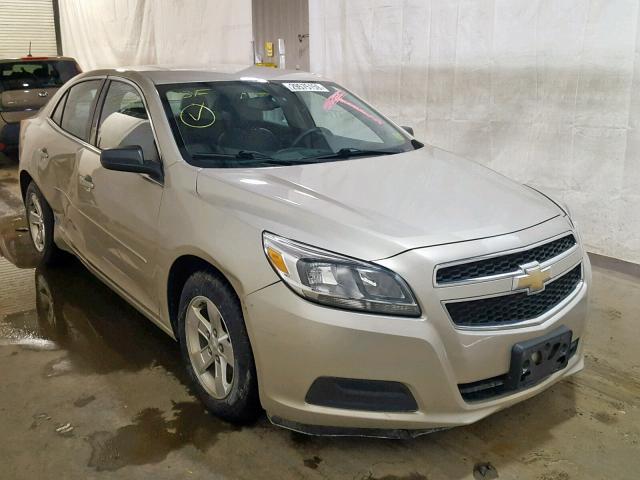 1G11B5SA0DF296893 - 2013 CHEVROLET MALIBU LS SILVER photo 1