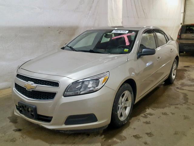 1G11B5SA0DF296893 - 2013 CHEVROLET MALIBU LS SILVER photo 2