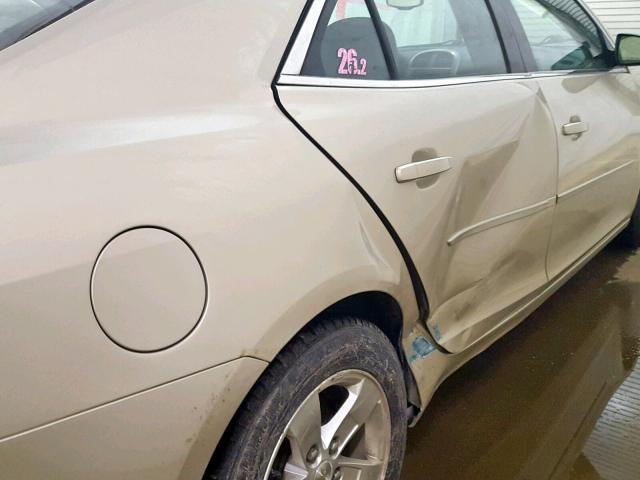 1G11B5SA0DF296893 - 2013 CHEVROLET MALIBU LS SILVER photo 9