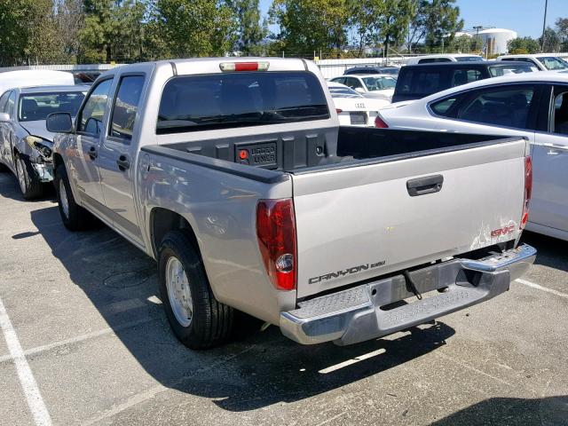 1GTCS136158217546 - 2005 GMC CANYON BEIGE photo 3