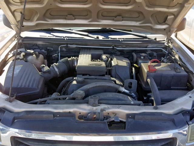 1GTCS136158217546 - 2005 GMC CANYON BEIGE photo 7