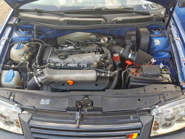 3VWSE69M45M075045 - 2005 VOLKSWAGEN JETTA GLI BLUE photo 7