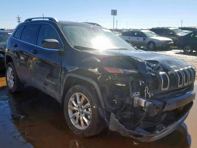 1C4PJMDS9HW593851 - 2017 JEEP CHEROKEE L BLACK photo 1