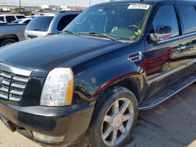 1GYFK66807R419633 - 2007 CADILLAC ESCALADE E BLACK photo 2