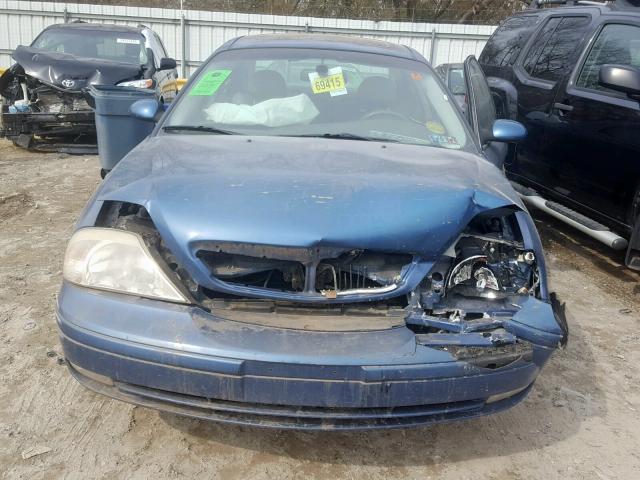 1MEHM55S52A608395 - 2002 MERCURY SABLE LS P BLUE photo 7