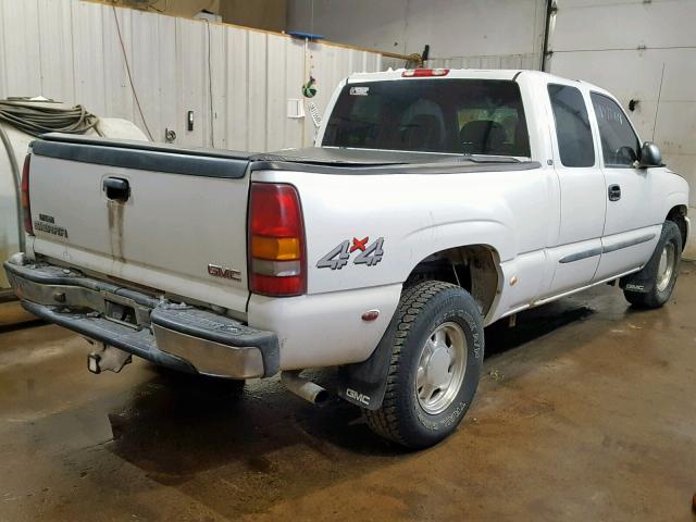 2GTEK19TX31350456 - 2003 GMC NEW SIERRA WHITE photo 4