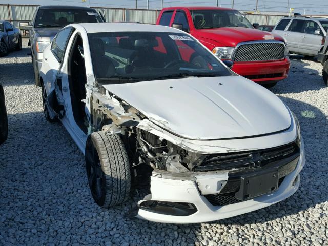 1C3CDFBB0FD224507 - 2015 DODGE DART SXT WHITE photo 1