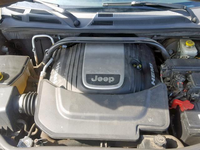 1J8HG58226C365622 - 2006 JEEP COMMANDER BLUE photo 7