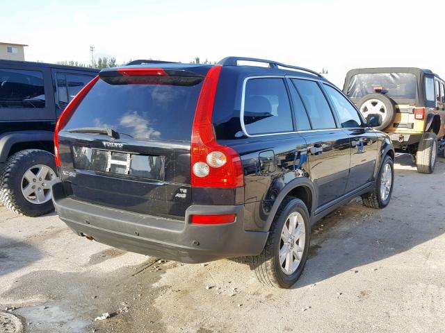 YV1CZ911751153128 - 2005 VOLVO XC90 T6 BLACK photo 4