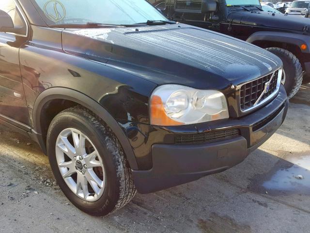 YV1CZ911751153128 - 2005 VOLVO XC90 T6 BLACK photo 9