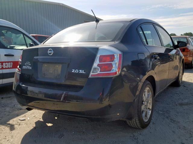 3N1AB61E17L634316 - 2007 NISSAN SENTRA 2.0 BLACK photo 4