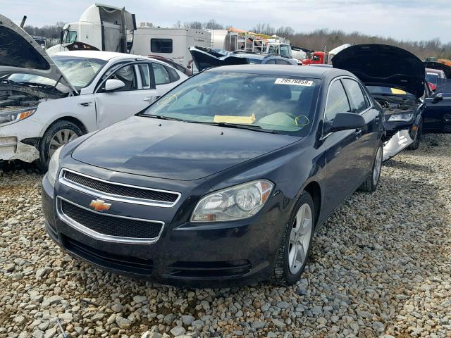 1G1ZB5E10BF331296 - 2011 CHEVROLET MALIBU LS BLACK photo 2