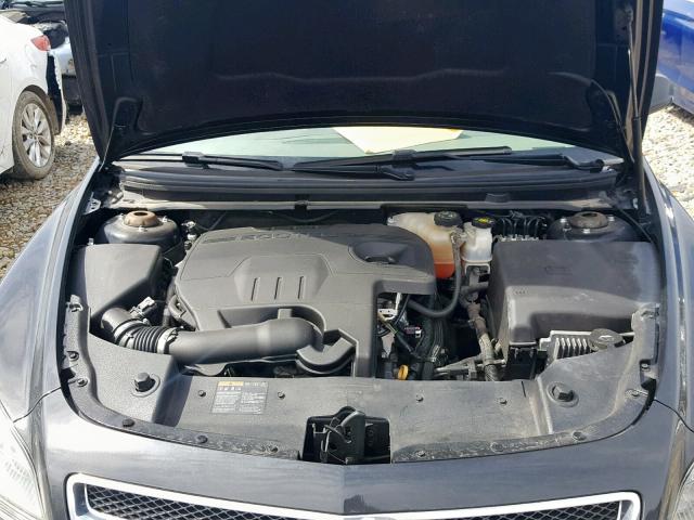 1G1ZB5E10BF331296 - 2011 CHEVROLET MALIBU LS BLACK photo 7