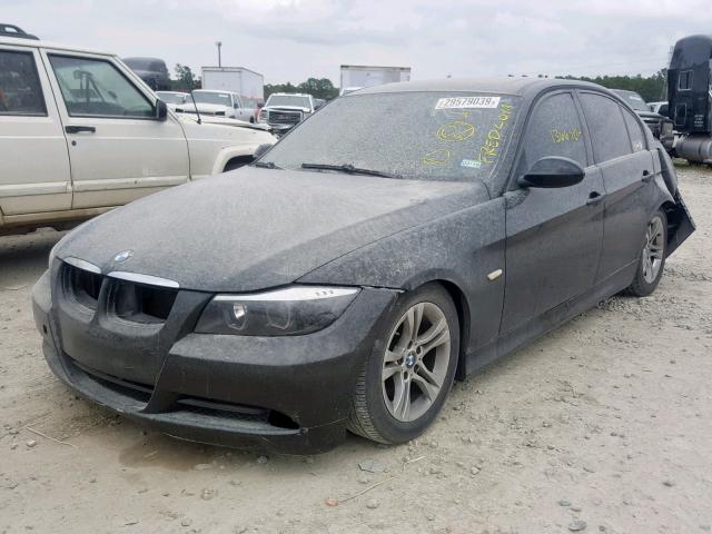 WBAVC53568F009888 - 2008 BMW 328 I SULE BLACK photo 2