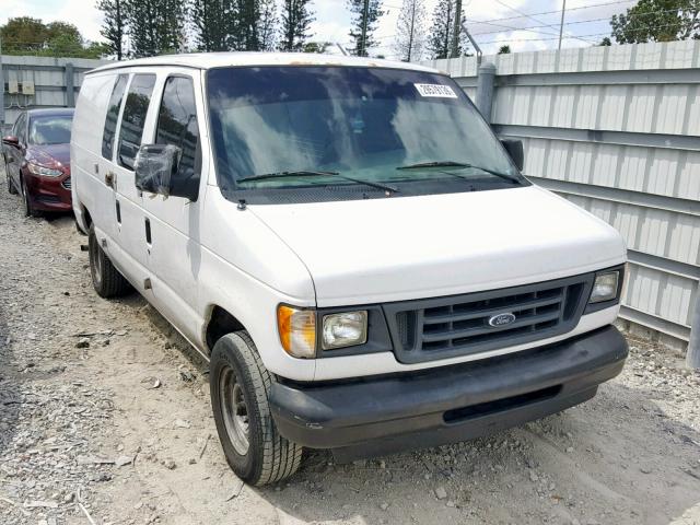 1FTRE14293HA08386 - 2003 FORD ECONOLINE WHITE photo 1