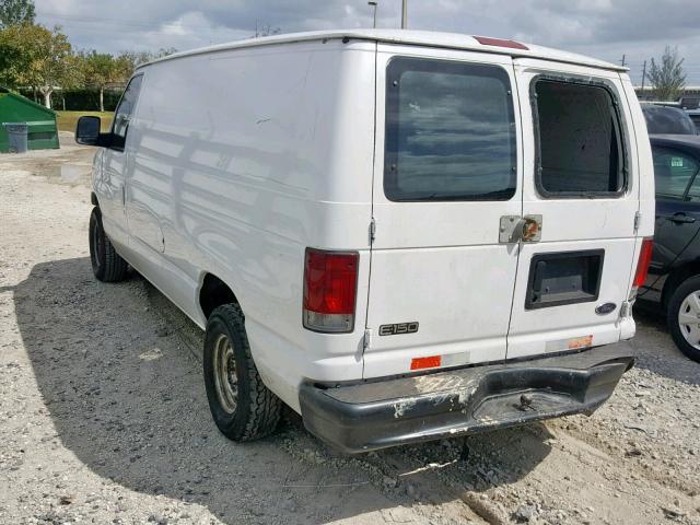 1FTRE14293HA08386 - 2003 FORD ECONOLINE WHITE photo 3