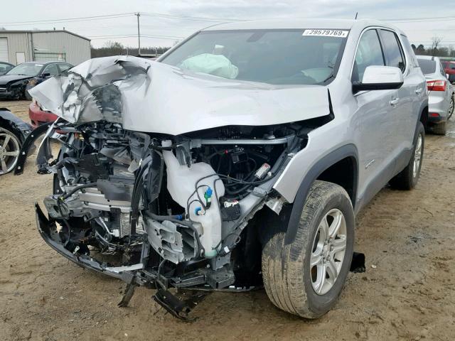 1GKKNKLA5JZ215353 - 2018 GMC ACADIA SLE SILVER photo 2