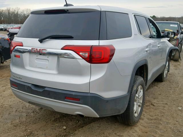 1GKKNKLA5JZ215353 - 2018 GMC ACADIA SLE SILVER photo 4