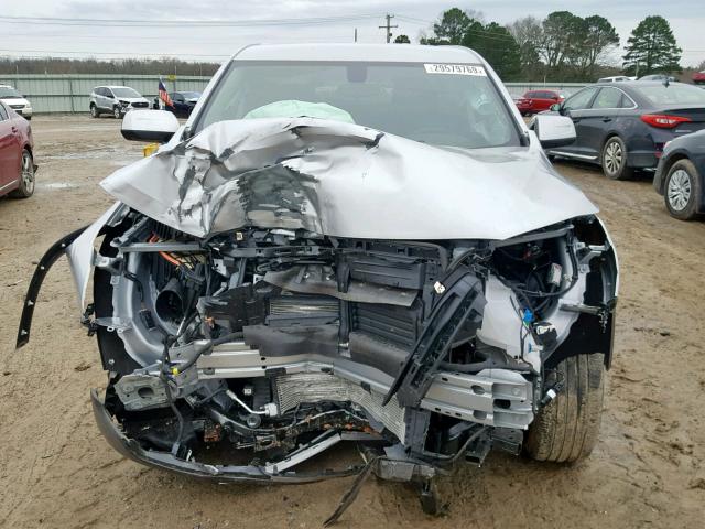 1GKKNKLA5JZ215353 - 2018 GMC ACADIA SLE SILVER photo 7