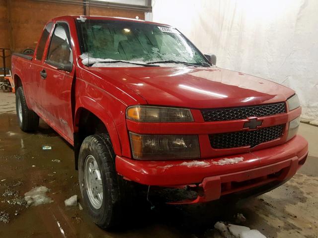 1GCDT196548105243 - 2004 CHEVROLET COLORADO RED photo 1