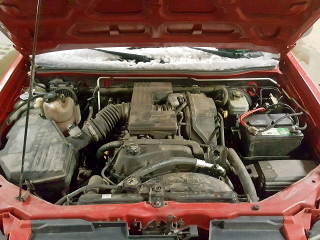 1GCDT196548105243 - 2004 CHEVROLET COLORADO RED photo 7