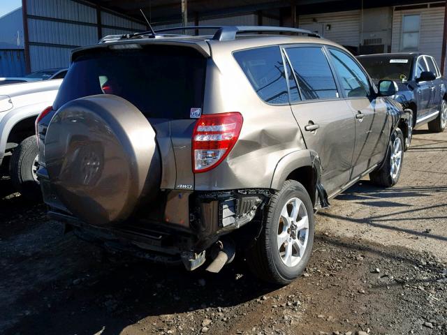 2T3BF31V39W012414 - 2009 TOYOTA RAV4 LIMIT BROWN photo 4