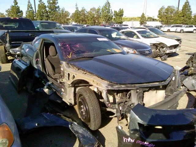 2G1FB1E36F9301490 - 2015 CHEVROLET CAMARO LS GRAY photo 1