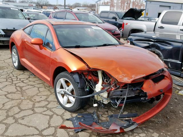 4A3AK24F36E036721 - 2006 MITSUBISHI ECLIPSE GS ORANGE photo 1