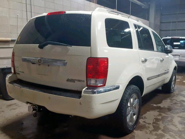 1A8HW58P19F705070 - 2009 CHRYSLER ASPEN LIMI WHITE photo 4