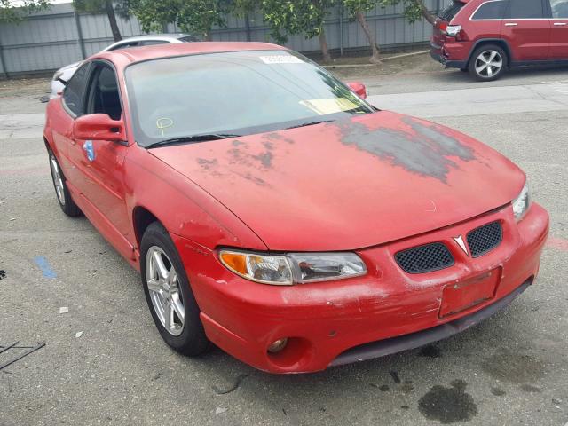 1G2WP12K7XF309227 - 1999 PONTIAC GRAND PRIX RED photo 1