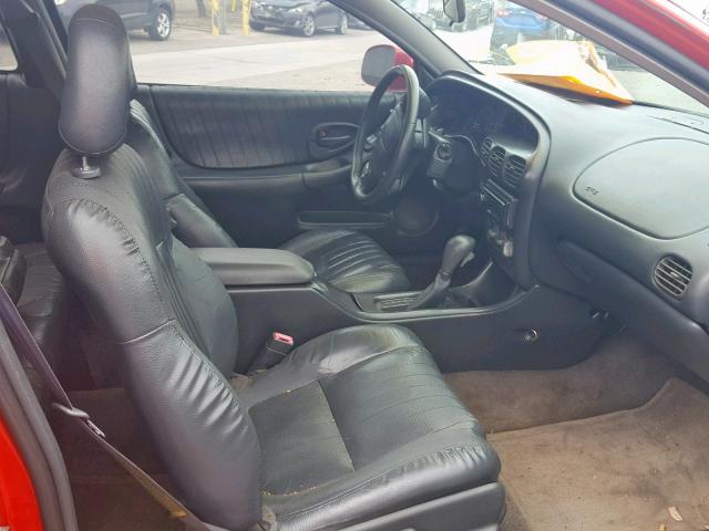 1G2WP12K7XF309227 - 1999 PONTIAC GRAND PRIX RED photo 5