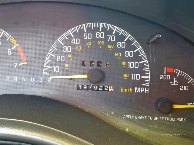 1G2WP12K7XF309227 - 1999 PONTIAC GRAND PRIX RED photo 8