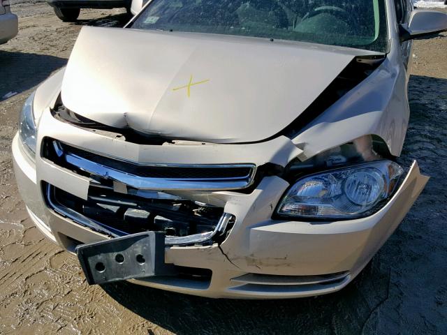 1G1ZC5E05CF120598 - 2012 CHEVROLET MALIBU 1LT 棕色 照片 9