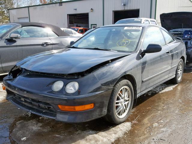 JH4DC4351XS002165 - 1999 ACURA INTEGRA LS BLACK photo 2