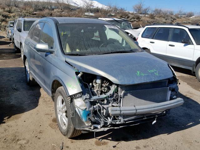 JHLRE4H70BC007407 - 2011 HONDA CR-V EXL GREEN photo 1