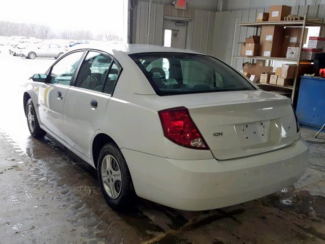 1G8AG52F53Z153482 - 2003 SATURN ION LEVEL WHITE photo 3
