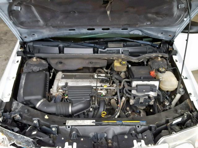 1G8AG52F53Z153482 - 2003 SATURN ION LEVEL WHITE photo 7